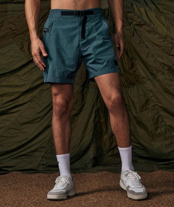 Panske Šortky Gymshark Retake Woven Tyrkysové | AR4281596